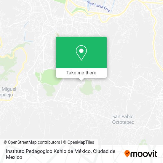 Instituto Pedagogico Kahlo de México map