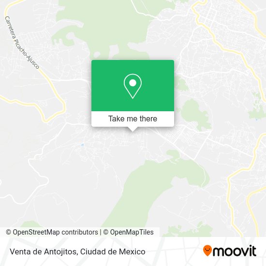 Venta de Antojitos map