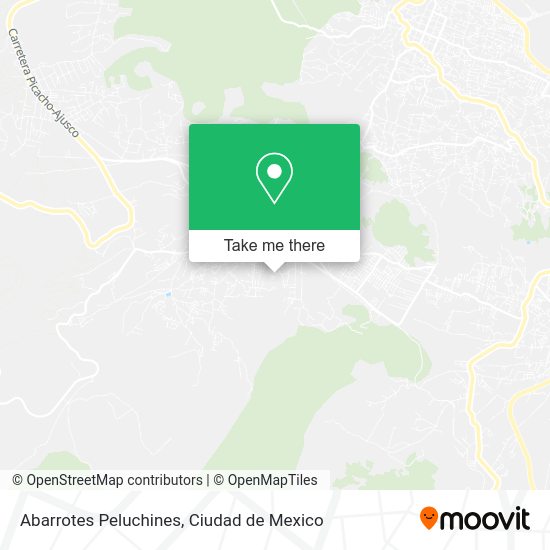 Abarrotes Peluchines map