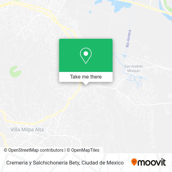 Cremeria y Salchichonería Bety map