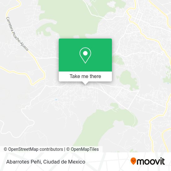 Abarrotes Peñi map