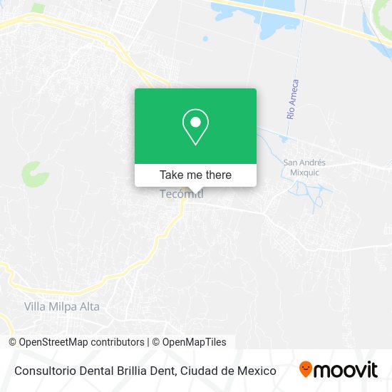 Consultorio Dental Brillia Dent map