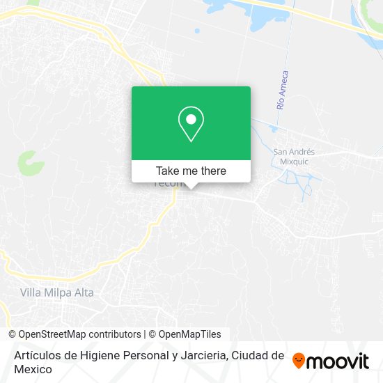 Artículos de Higiene Personal y Jarcieria map