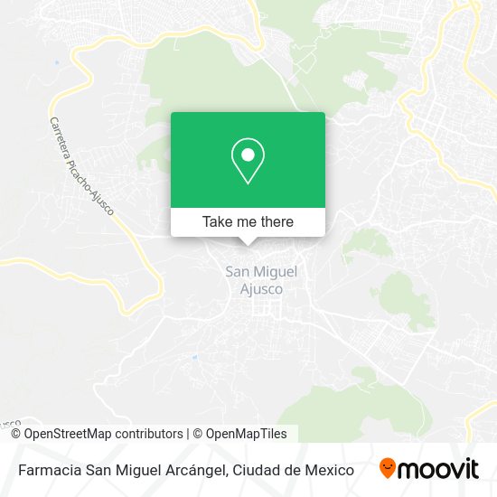 Mapa de Farmacia San Miguel Arcángel
