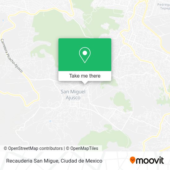 Mapa de Recauderia San Migue