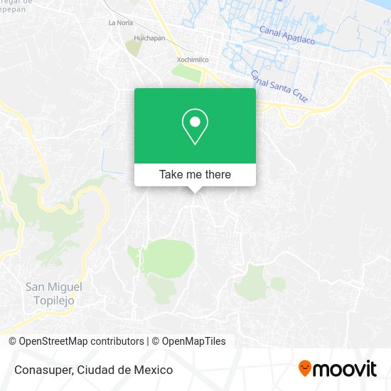 Mapa de Conasuper