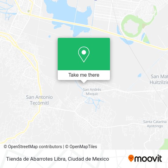 Tienda de Abarrotes Libra map