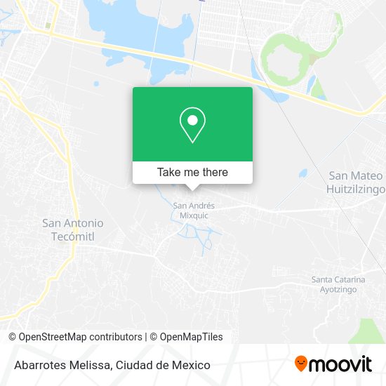 Abarrotes Melissa map