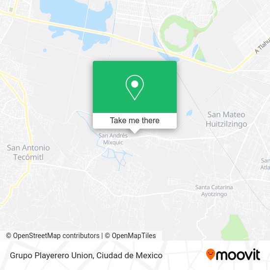 Grupo Playerero Union map