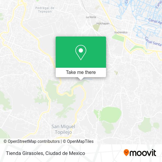 Tienda Girasoles map