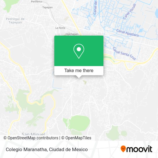 Mapa de Colegio Maranatha