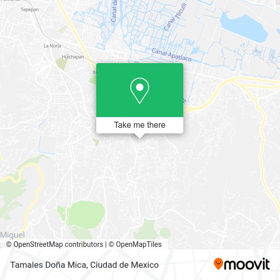 Tamales Doña Mica map