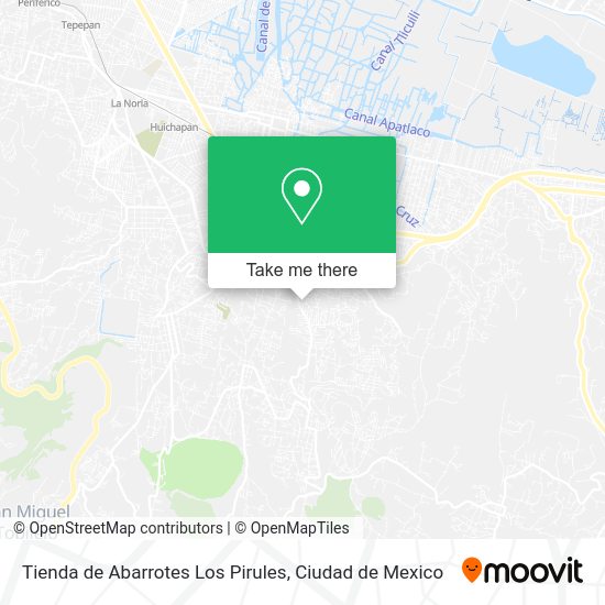 Mapa de Tienda de Abarrotes Los Pirules