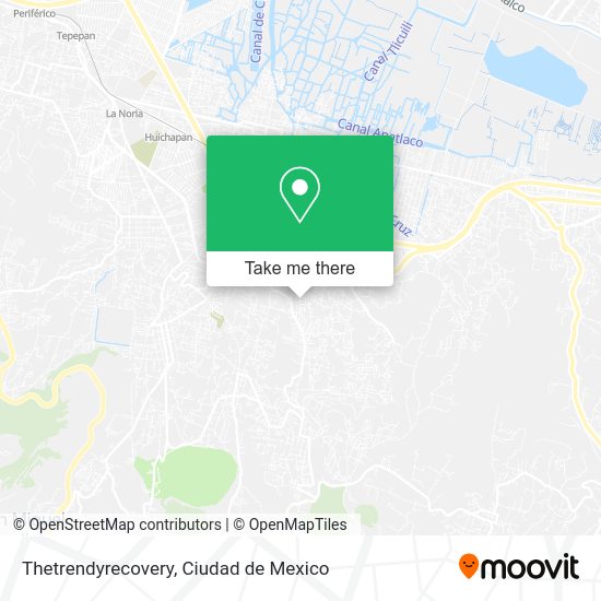 Thetrendyrecovery map