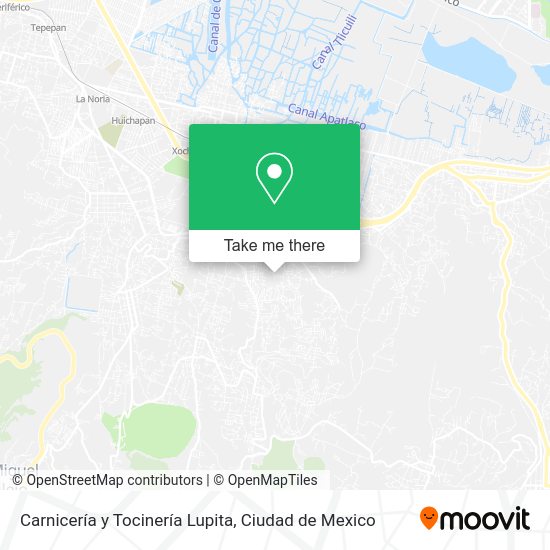 Carnicería y Tocinería Lupita map
