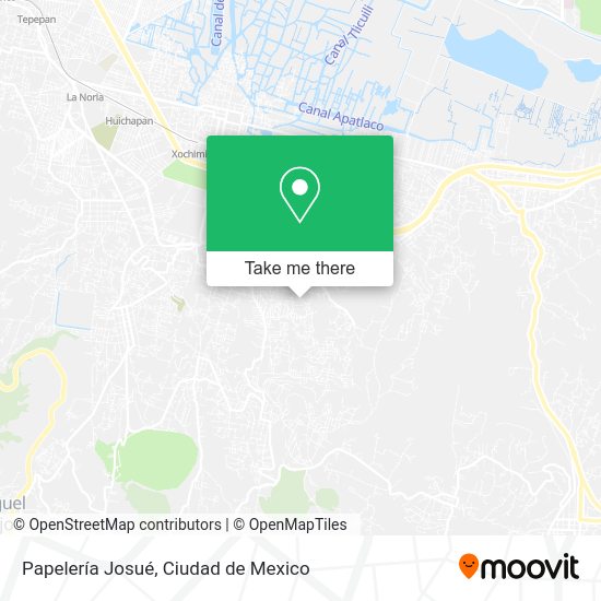 Papelería Josué map