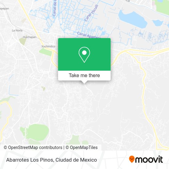 Abarrotes Los Pinos map