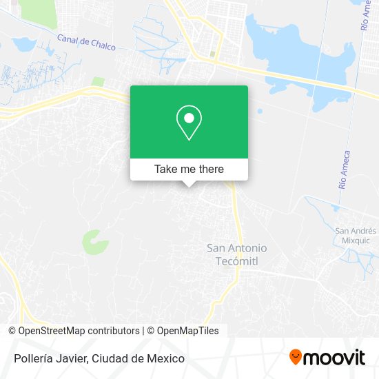 Pollería Javier map