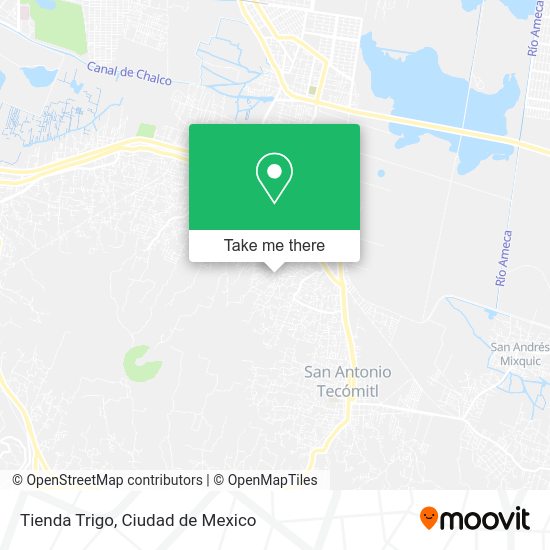 Mapa de Tienda Trigo