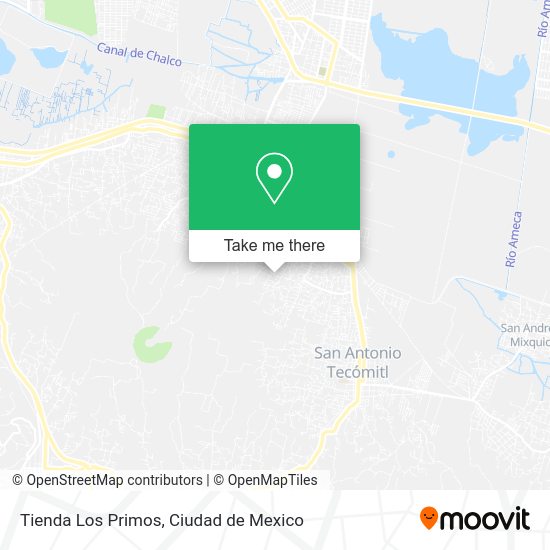 Tienda Los Primos map