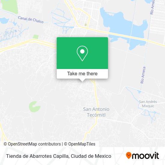 Tienda de Abarrotes Capilla map
