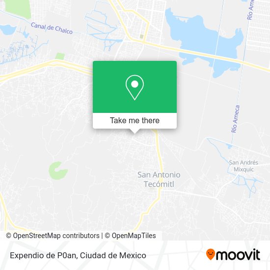 Mapa de Expendio de P0an