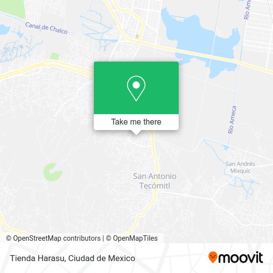 Mapa de Tienda Harasu
