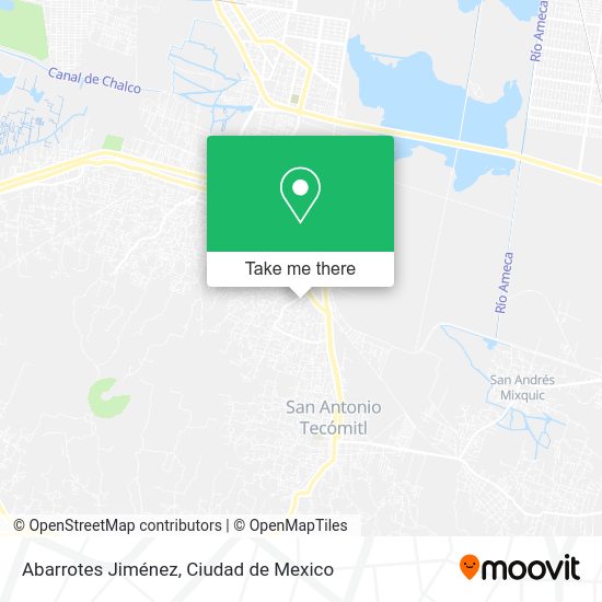 Abarrotes Jiménez map