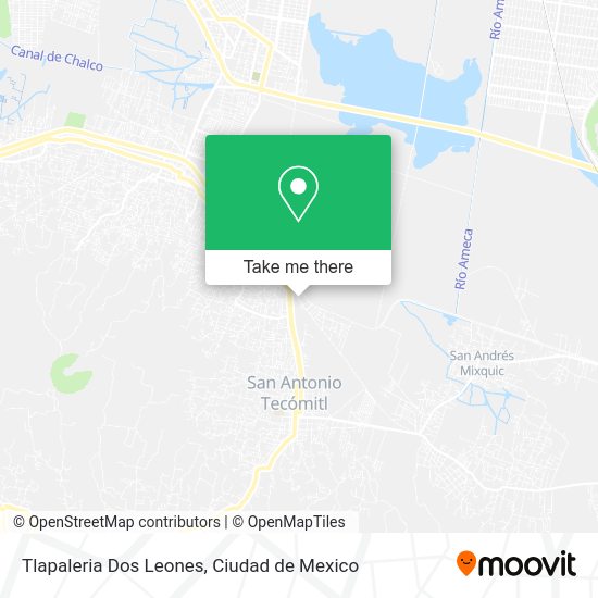 Tlapaleria Dos Leones map