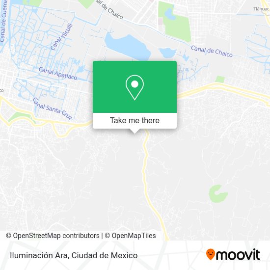 Iluminación Ara map
