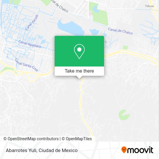 Abarrotes Yuli map