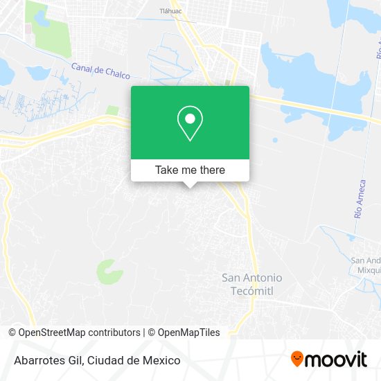 Abarrotes Gil map