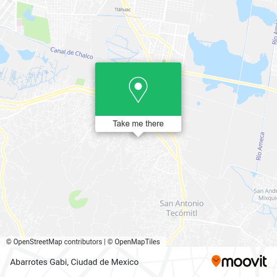 Mapa de Abarrotes Gabi