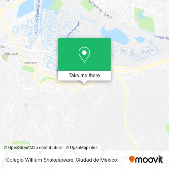 Colegio William Shakespeare map