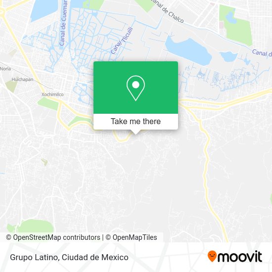 Mapa de Grupo Latino