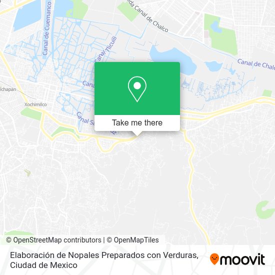 Elaboración de Nopales Preparados con Verduras map