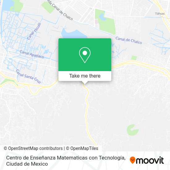 Centro de Enseñanza Matematicas con Tecnología map
