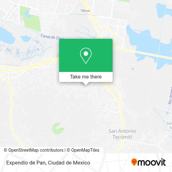 Expendio de Pan map