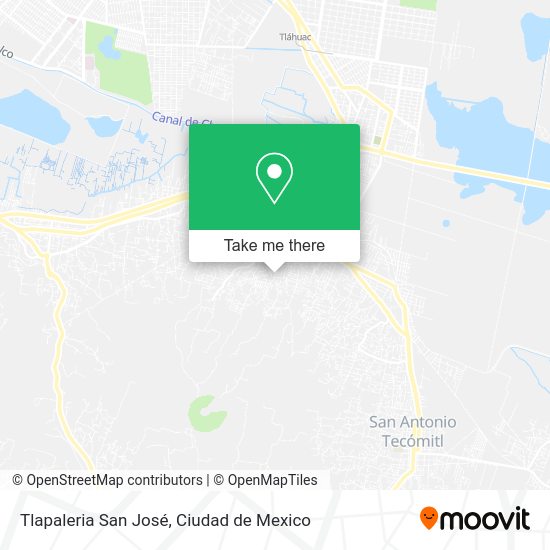 Tlapaleria San José map