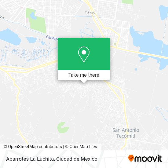 Abarrotes La Luchita map