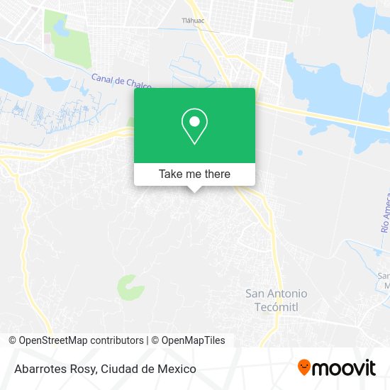 Mapa de Abarrotes Rosy