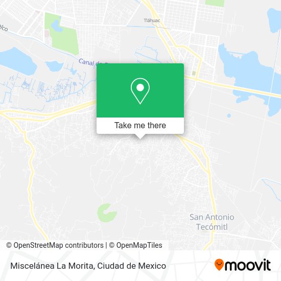 Miscelánea La Morita map