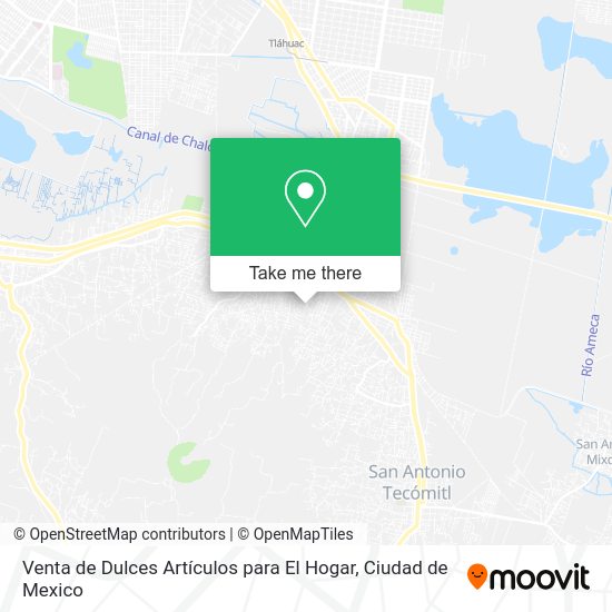 Venta de Dulces Artículos para El Hogar map