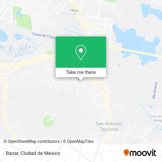 Mapa de Bazar