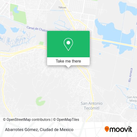 Abarrotes Gómez map