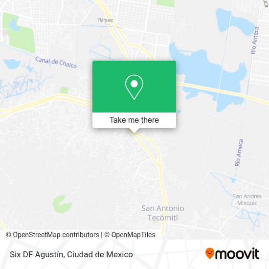 Six DF Agustín map