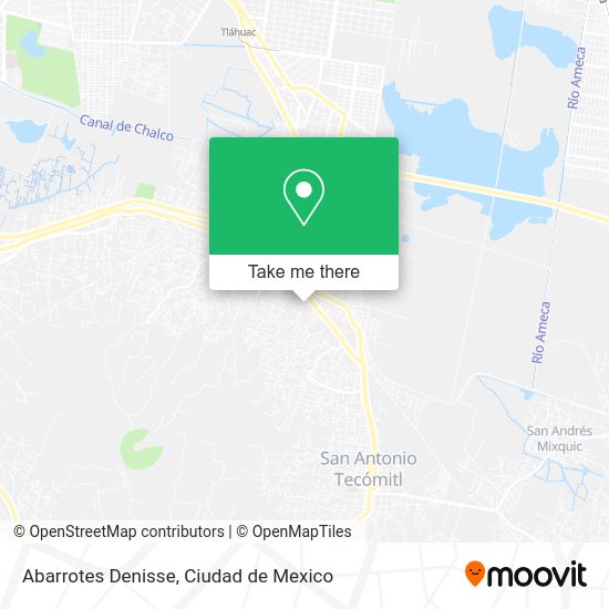 Mapa de Abarrotes Denisse