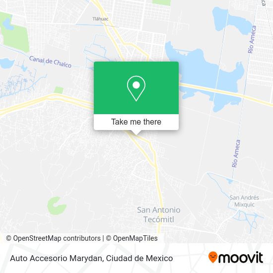 Auto Accesorio Marydan map