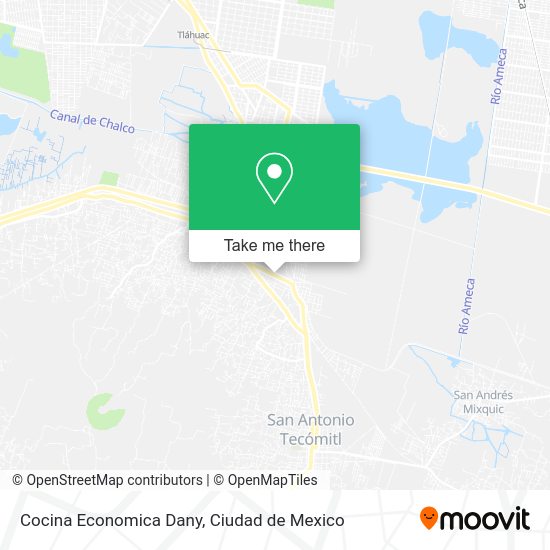 Cocina Economica Dany map