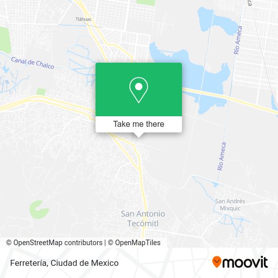 Ferretería map